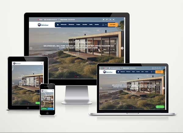 Yapı Prefabrik Firma Web Sitesi Fabricated v6.0